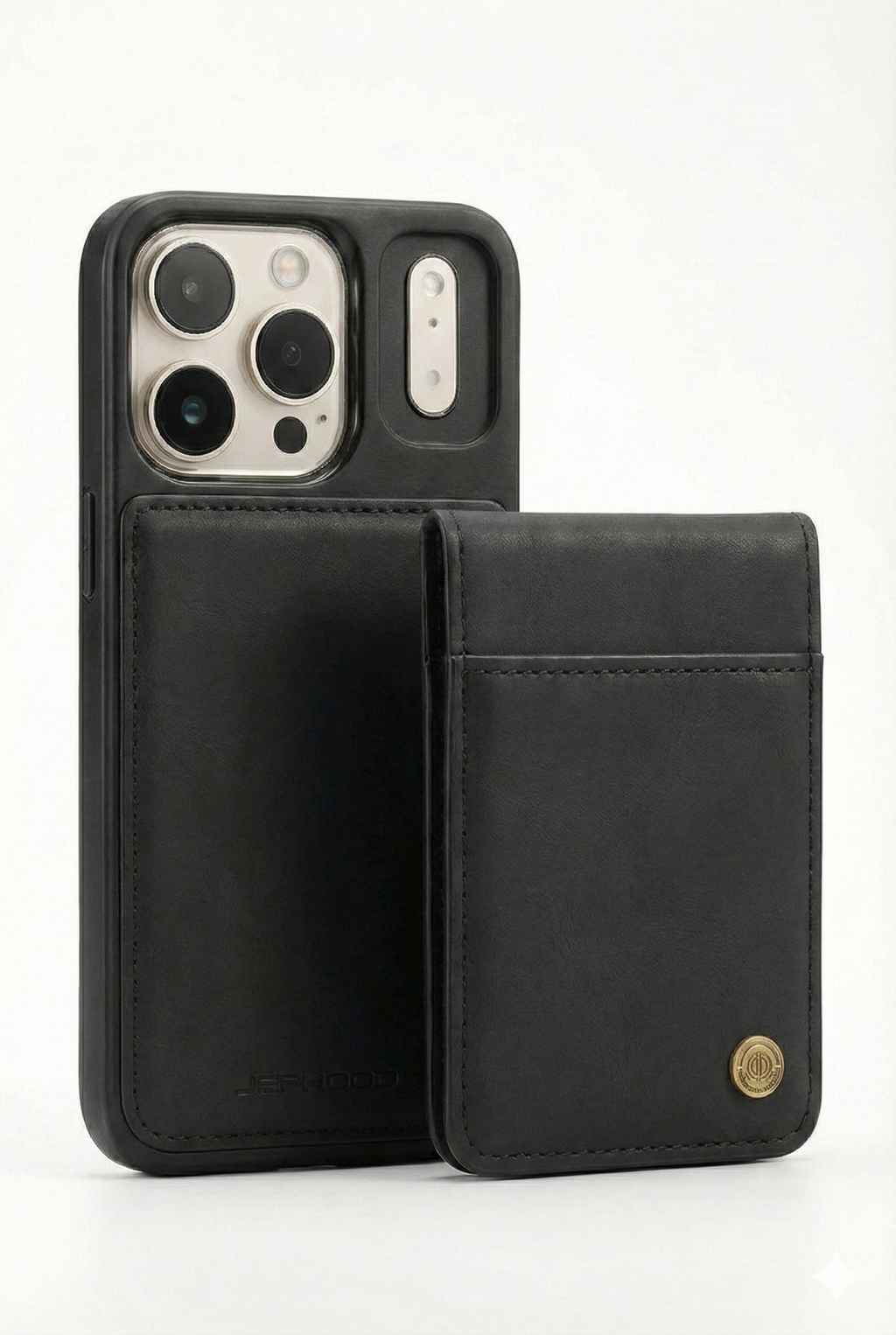 Iphone 17 Pro Max Magnetic Leather Wallet Case