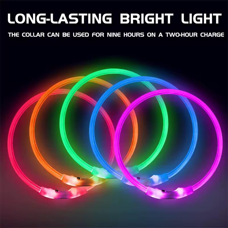 LED Dog Collar Rechargeable